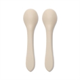 Cucchiaini in Silicone 2pz BEIGE